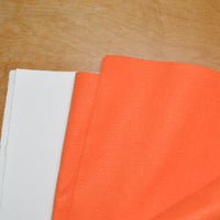 Orange Felt Fabric - 72" x 72"