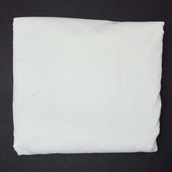 White Curtain Lining Blackout Fabric - 58" x 180" (Some Dirt)