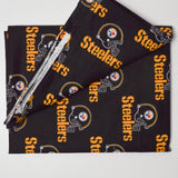 Steelers Quilting Weight Woven Fabric - 36" x 58"