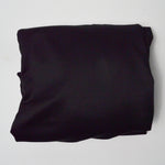 Black Synthetic Knit Fabric - 52" x 144"