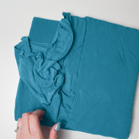 Teal Lightweight Knit Fabric - 70" x 88"