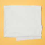 White Polyester Knit Fabric - 45" x 49"