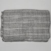 Gray Stripe Thick Woven Fabric - 60" x 112"