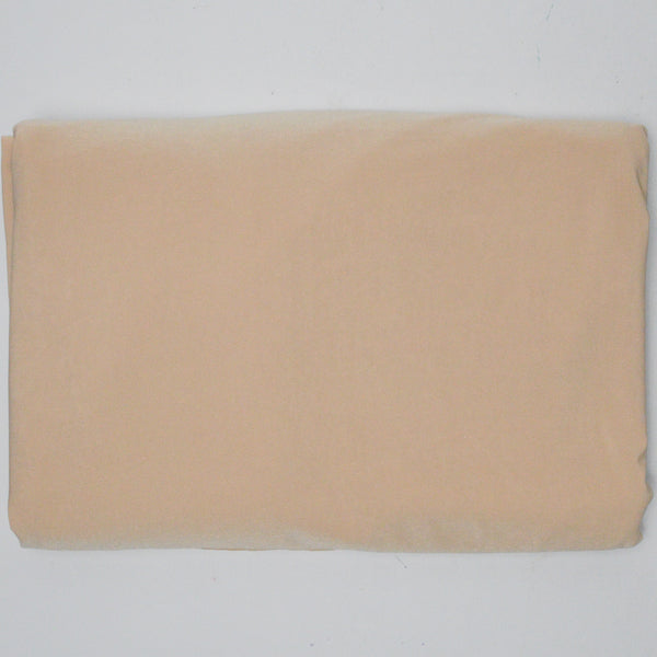 Yellow-Beige Synthetic Knit Fabric - 62" x 100"