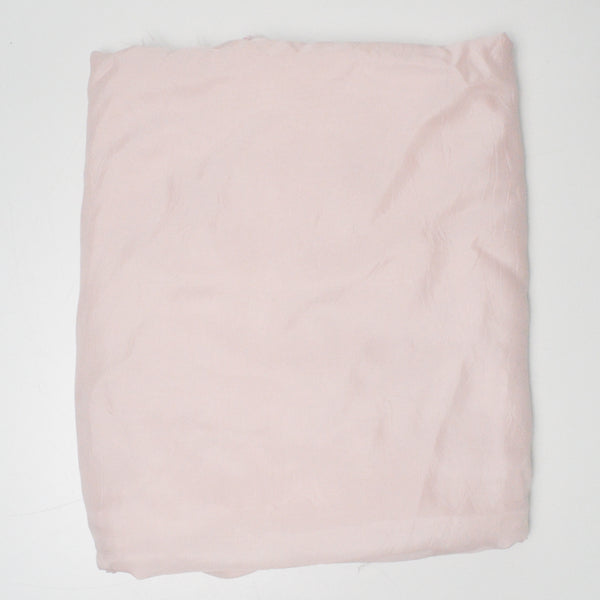 Light Pink Crepe Silky Woven Fabric - 44" x 108"