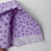 Purple Ballet Shoes Quilting Weight Fabric - 43" x 47"