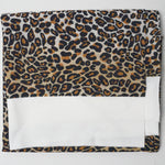 Leopard Print Polyester Crepe de Chine Fabric - 50" x 82"