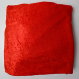 Red Shiny Looped Surface Terry Knit Fabric - 60" x 92"