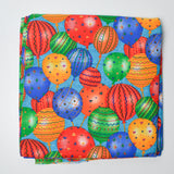 Balloon Print Quilting Weight Woven Fabric - 46" x 78"