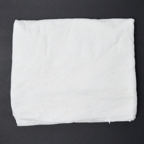 White Burnout Knit Fabric - 52" x 68"