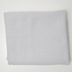 Gray + White Thick Knit Fabric - 28" x 37"