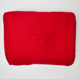 Red Fleece Fabric - 57" x 62"