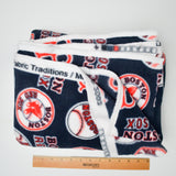 Boston Red Sox Fleece Fabric - 62" x 72"