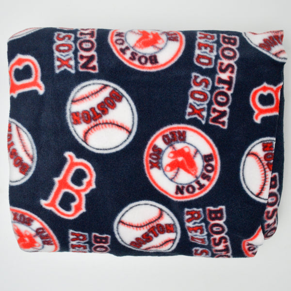 Boston Red Sox Fleece Fabric - 62" x 72"