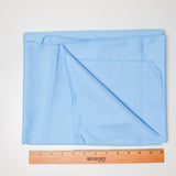 Light Blue Twill Woven Fabric - 38" x 60"