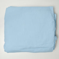 Light Blue Medium Weight Woven Fabric - 80" x 124"