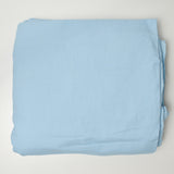 Light Blue Medium Weight Woven Fabric - 80" x 124"