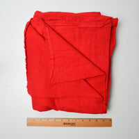 Red Fleece Fabric - 36" x 116"