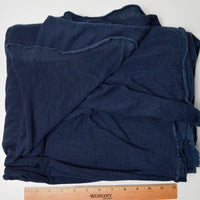 Dark Blue Thin Knit Fabric - 64" x 144"