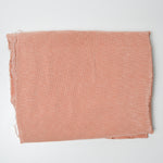 Dusty Pink Moire Ribbed Woven Fabric - 56" x 58"