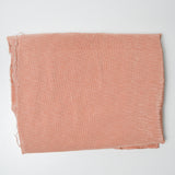 Dusty Pink Moire Ribbed Woven Fabric - 56" x 58"