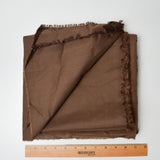 Brown Shirt Weight Woven Fabric - 60" x 226"