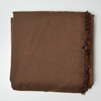 Brown Shirt Weight Woven Fabric - 60" x 226"