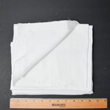 White Stretch Woven Fabric - 28" x 82"