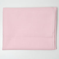 Light Pink Stiff Linen Blend Woven Fabric - 44" x 48"