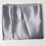 Dark Gray Satin Woven Fabric - 36" x 44"