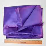 Purple Stiff Satin Fabric - 44" x 116"