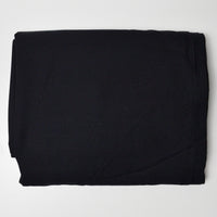 Black Twill Woven Apparel Fabric - 62" x 68"