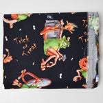 Halloween Print Quilting Weight Woven Fabric - 43" x  112"