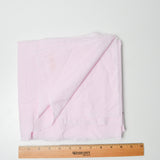 Light Pink Shirt Weight Woven Fabric - 52" x 60"