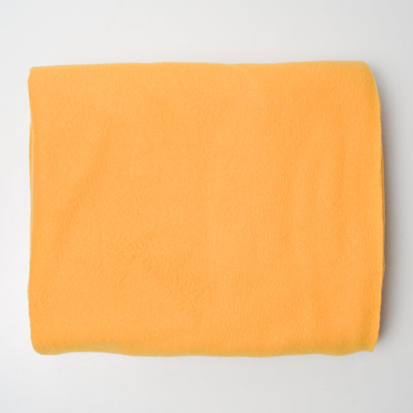 Yellow Fleece Fabric - 32" x 66"