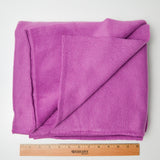 Purple-Pink Fleece Fabric - 38" x 66"