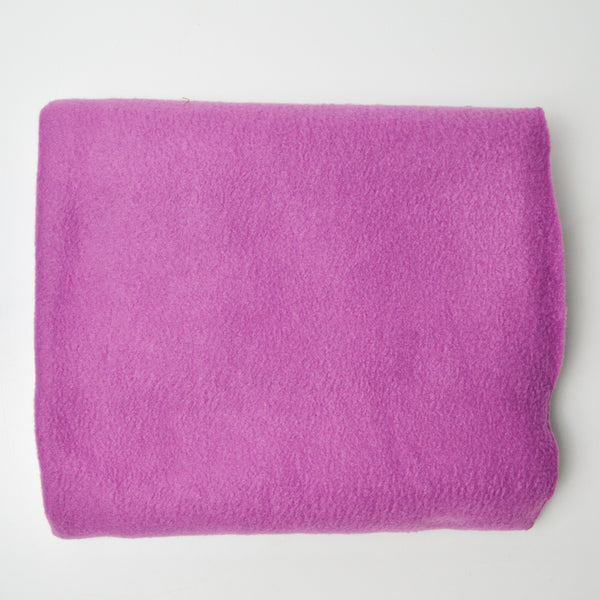 Purple-Pink Fleece Fabric - 38" x 66"