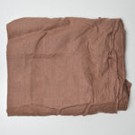 Taupe Linen Woven Fabric - 46" x 72"