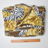 Animal Print Fleece Fabric - 64" x 88"