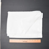 White Semi-Sheer Woven Lining Fabric - 48" x 128"