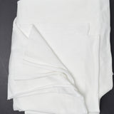 White Polyester Stretch Knit Fabric - 60" x 124"