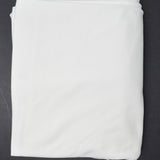 White Polyester Stretch Knit Fabric - 60" x 124"