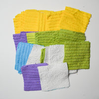 Textured Stripe Fabric Square Bundle