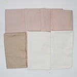 Neutral Shades Quilting Weight Woven Fabric Bundle - 1 Yard Pieces