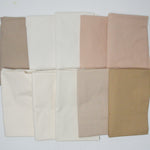 Neutral Shades Quilting Weight Woven Fabric Bundle - 1 Yard Pieces