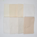 Neutral Shades Quilting Weight Woven Fabric Bundle - 1 Yard Pieces