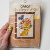 Caron Fancy Feline Needlepoint Kit Default Title