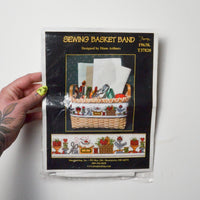 Sewing Basket Band Cross Stitch Kit Default Title