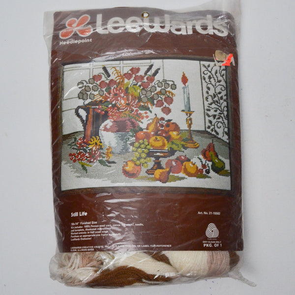 LeeWards Still Life Needlepoint Kit