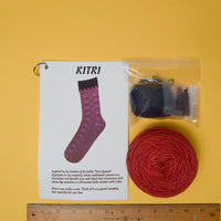 Tsarina of Tsocks Kitri Sock Knitting Kit - Women's Medium